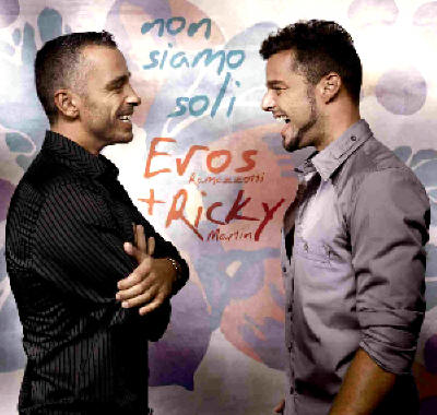 Foto di Ricky Martin e Eros Ramazzotti - Non siamo soli - Testo, parole, lirycs
